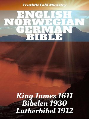 cover image of English Norwegian German Bible